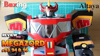 Megazord Power Rangers Altaya - Unboxing das edições 93 94 & 95