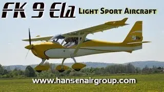 Fk Lightplanes - Fk9 ELA light sport aircraft.