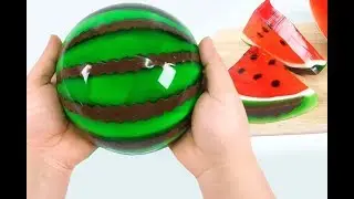 DIY Giant Jello Watermelon