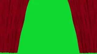 Curtain Opening Animation Green Screen | Free Green Screen Curtain Animation Intro Background