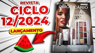 🍉 Revista O Boticário Ciclo 12/2024 CHEGOU O TÃO ESPERADO EGEO MELANCIA 🍉