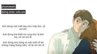 Đừng khóc nữa em - phaolobeats // trashpaul
