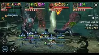 Raid Shadow Legend 2024 Post Hydra Buff Rotation 2 Hard 1 Key Comp #2