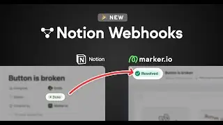 Notion Webhooks: Update issues' status automatically