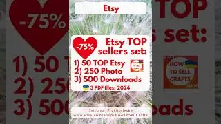 500 Digital TOP Sellers on Etsy. Digital products to sell on Etsy 
