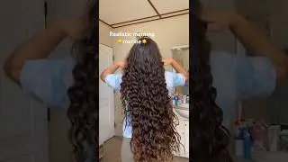 My “lazy” girl morning routine #morningroutine #dayinthelife #haircare #skincare