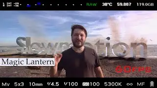 Magic Lantern Raw Slow Motion on 700D