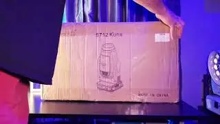 Unboxing V-Show S712 Kuan 450w LED BSW Moving Head Light