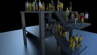 Upstairs (Golaem Crowd R&D)