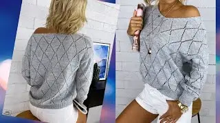 GORGEOUS! 🌺Pullover of strict symmetry and harmony