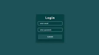 animated input text field in html css
