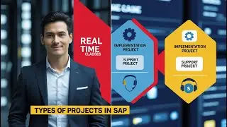 REAL-TIME SAP MM CLASSES 🔴 | Types of Projects in SAP | Implementation vs Support Explained