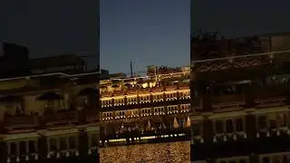 Night view of Gangour ghat Udaipur