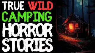 True Camping Scary Horror Stories for Sleep | Black Screen With Rain Sounds