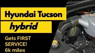 2024 Hyundai Tucson hybrid: oil service and reset procedure
