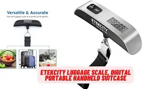 Etekcity Luggage Scale, Digital Portable Handheld Suitcase Weight for Travel