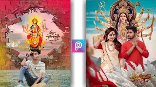 Durga Puja Special Photo Editing | Navratri Photo Editing Picsart | 2020