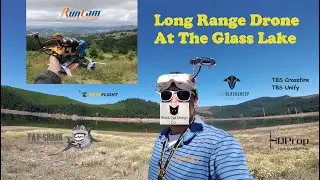 Flying At The Lake With Mini Quad Drone Long Range FPV