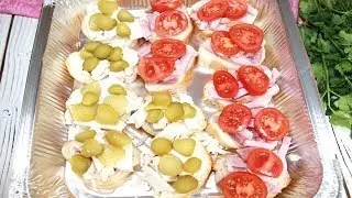 Готовлю на все случаи жизни. На Завтрак, на Пикник, на Работу или к просмотру фильма - Бутерброды.