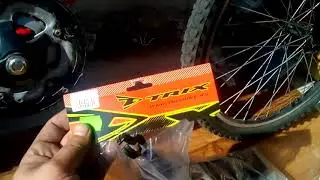 Установка новой камеры и заднего крыла Trix на Stels navigator 600!