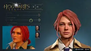 Young Triss Merigold (The Witcher) Character Creation - Hogwarts Legacy