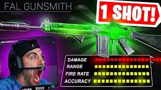The 1 SHOT FAL 😮 TRY THIS CLASS! (Modern Warfare Warzone)