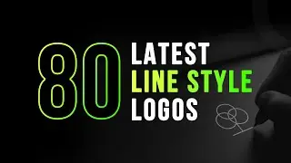 80 Latest Line Style Logos | Outline Logos | Line Logos | Stroke Logos