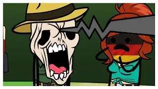 Der Park Cyanide & Happiness Shorts Deutsch also German