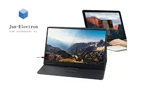 Jun-Electron 15.6 inch Portable Monitor IPS Full HD Display