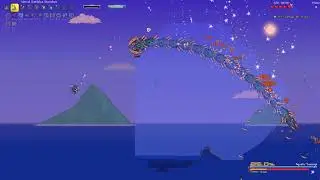 Terraria Calamity mod No-hit Aquatic Scourge (Death mode)
