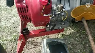 OIL CHANGE IN A 2020 MTZ BELARUS MOTOR CULTIVATION WITH A 13hp WEIMA ENGINE 09-N, SMORGON PLANT