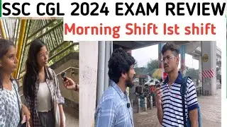 SSC CGL 2024 9th September 1st Shift Review| SSC CGL Exam Analysis| #ssc #ssccgl #sscgd