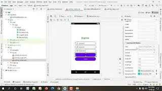 Login and Register Form using SQLite Database in Android Studio | Android Care