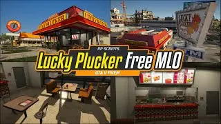 Lucky Plucker Free MLO FiveM GTA V  #fivem #free #mlo #rpscripts #gtav