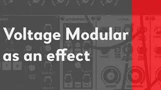Voltage Modular Tutorial | Creating Audio Effects + Tempo Syncing