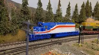 ScaleTrains MILW Bicentennial at Jeff Traintime's Layout 12-11-21