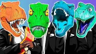 Dinosaurus Jurassic World Dominion: Mosasaurus, Gidorah,Kingkong,Sirenhead - Coffin Dance Meme Cover