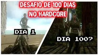 Desafio de 100 Dias no ARK Mobile - Sobrevivendo no Hardcore