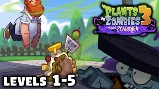 Plants vs Zombies 3 Soft Launch 2024 | Levels 1-5