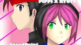 Pippi X Ryuto : Yandere Simulator SpeedPaint