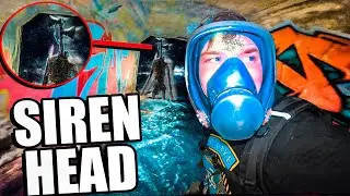 SIREN HEAD CAPTURED! Exploring Haunted Tunnel In Forrest At 3AM 😱