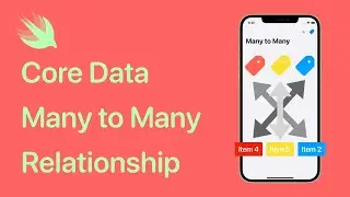 Core Data Many to Many Relationship : SwiftUI