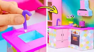 ENTZÜCKENDE MINIATUR-HANDWERKE 😍 DIY-MINIATUR-KÜCHENSET