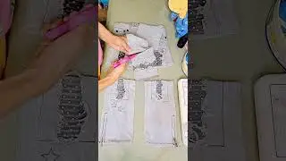 DIY 63. Trending Pants for Kids #diyideas #fashion #youtubeshort #recyclepants #diy