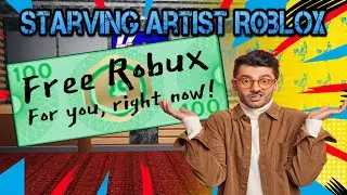FREE ROBUX LIVE - Not a loop | Starving Artist & PLS Donate