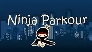 Ninja parkour animation
