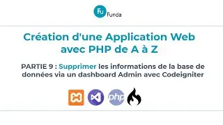 [9] Supprimer les informations dans la base des données via un dashboard Admin avec Codeigniter