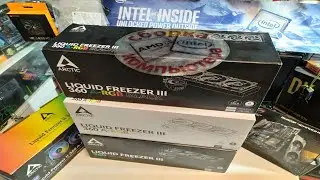 Установка ARCTIC Freezer III на LGA 1700 с нюансом Проверка отпечатка термопасты. Нанесение MX-6.
