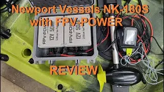 Newport Vessels NK-180S kayak motor, powered by FPV POWER Review