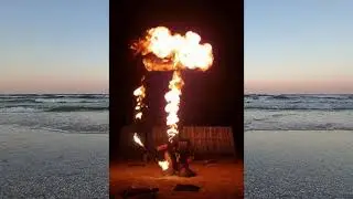 Otet la Marea Neagra | Black Sea Show | Fire show | Oțet Light and Fire